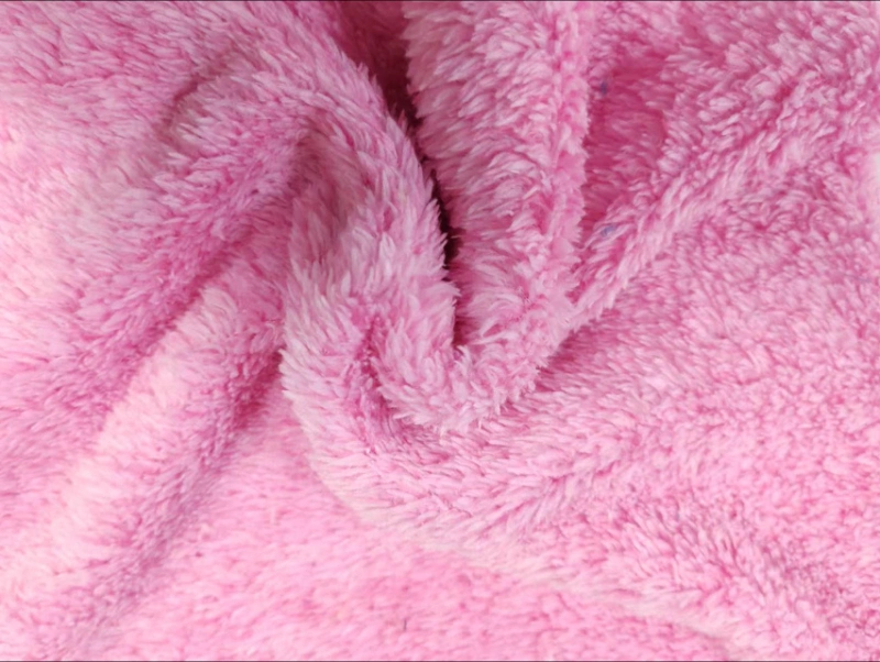 Functional Soft Handfeel Polyester Melange Micro Coral Fleece Wholesale Flannel Fleece Knitted Fabricfabric for Garment, Blanket, Toys