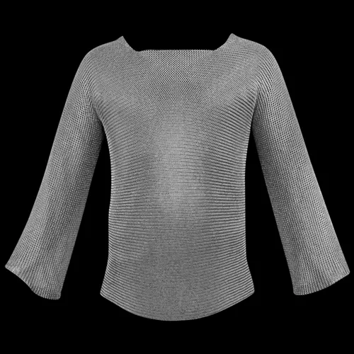 Stainless Steel Ring Mesh Short Sleeved Chainmail Shirt/ Ring Mesh Long Sleeved Shirt/ Chainmail Tunics with Long Sleeve/ Chainmail Shirt with Short Sleeve 