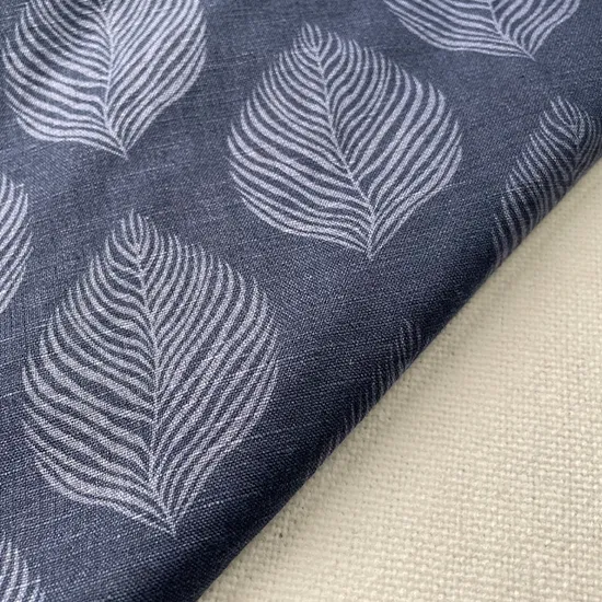 Premium 100% Pure Linen Breathable 9*9 Printed 