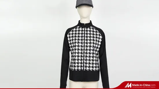 Golf Club Fast Dry Sports Men′s Golf Polo Shirt with Graphic Pattern 