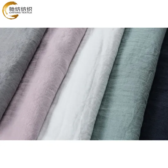High Quality Clothing Material 100% Linen Is Used for Skirts and Shirts 